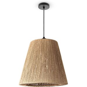 PACO HOME VORGU Lámpara Colgante - Natural, Ajustable, E27 PACO HOME VORGU Lámpara Colgante - Natural, Ajustable, E27
