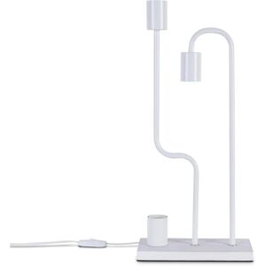 PACO HOME Geralt Lámpara de Mesa Moderna Blanca - Lámpara de Mesa PACO HOME Geralt Lámpara de Mesa Moderna Blanca - Lámpara de Mesa