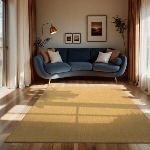 Tapis Jaune Paco Home 140x200cm - Intérieur Extérieur Durable Moderne - Publicité Tapis Jaune Paco Home 140x200cm - Intérieur Extérieur Durable Moderne - Publicité