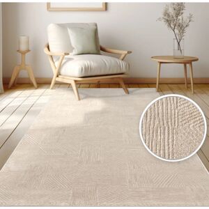 Paco Home - Beige 200x280 cm Patrón escandinavo alfombra Paco Home - Beige 200x280 cm Patrón escandinavo alfombra