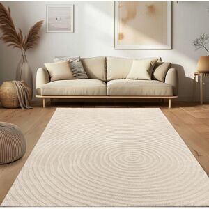 Paco Home - Uni Crema 160x220 - Beige - Japandi Boho - Rug Paco Home - Uni Crema 160x220 - Beige - Japandi Boho - Rug