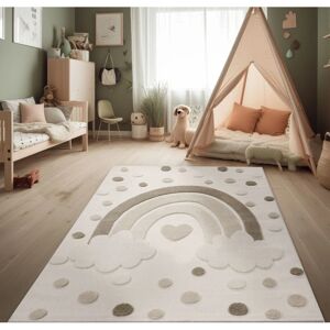 Paco Home - Alfombra infantil de juegos pelo suave - Crema Sand - 80x150 cm - Rug Paco Home - Alfombra infantil de juegos pelo suave - Crema Sand - 80x150 cm - Rug