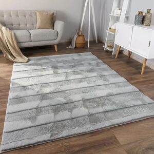 Paco Home - Geometrischer Langflor-Teppich - 120x160 cm - Teppich Paco Home - Geometrischer Langflor-Teppich - 120x160 cm - Teppich