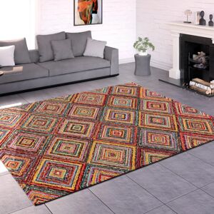 Alfombra Paco Home Diseño Moderno - Pelo Corto - 120x170 cm Alfombra Paco Home Diseño Moderno - Pelo Corto - 120x170 cm