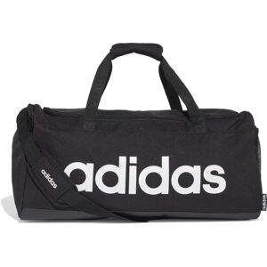 Adidas Linear Duffelbag - black/black/white (FL3651) Adidas Linear Duffelbag - black/black/white (FL3651)