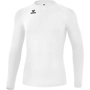 ERIMA Kids Long Sleeve Athletic Shirt - White - 128 ERIMA Kids Long Sleeve Athletic Shirt - White - 128