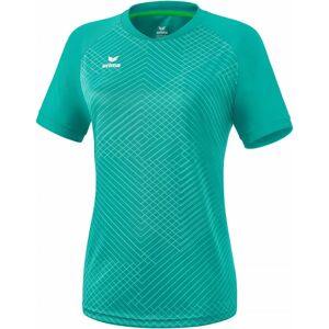 ERIMA Madrid Women Jersey T-Shirt - Blue, Green, Columbia - 40 ERIMA Madrid Women Jersey T-Shirt - Blue, Green, Columbia - 40