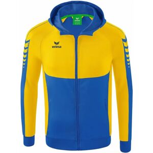 Erima Six Wings Blue Hooded Training Jacket - Training Jacket Erima Six Wings Blue Hooded Training Jacket - Training Jacket