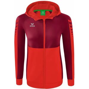 ERIMA Six Wings Training Jacket - Red/Bordeaux - Size 36 ERIMA Six Wings Training Jacket - Red/Bordeaux - Size 36