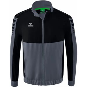 ERIMA Six Wings Presentation Jacket - Gray/Black - 164 ERIMA Six Wings Presentation Jacket - Gray/Black - 164