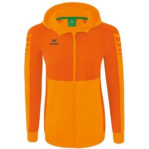 ERIMA Women's Six Wings Hoodie Jacket - orange - 38 ERIMA Women's Six Wings Hoodie Jacket - orange - 38