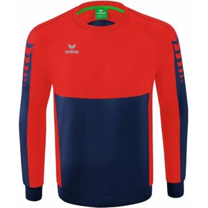 ERIMA Six Wings Sweatshirt - unisex - new navy/red - 128 ERIMA Six Wings Sweatshirt - unisex - new navy/red - 128