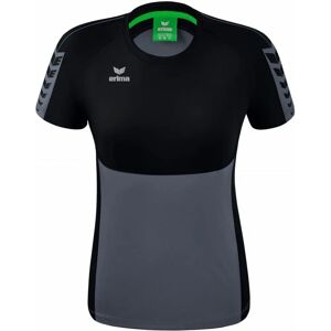 ERIMA Six Wings T-Shirt - grey/black - 42 - T-Shirt ERIMA Six Wings T-Shirt - grey/black - 42 - T-Shirt