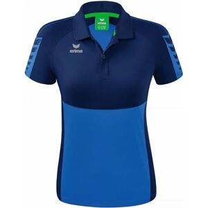 Erima Six Wings Model 1112213 Polo Shirt - Women Blue/Navy - All Year Erima Six Wings Model 1112213 Polo Shirt - Women Blue/Navy - All Year