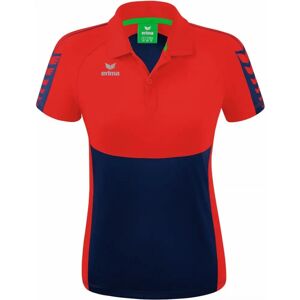 ERIMA Six Wings Polo Shirt - Blue/Red - Sportswear ERIMA Six Wings Polo Shirt - Blue/Red - Sportswear