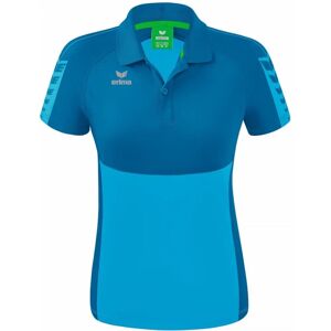 ERIMA Damen Six Wings Poloshirt - blue - 44 - Poloshirt ERIMA Damen Six Wings Poloshirt - blue - 44 - Poloshirt
