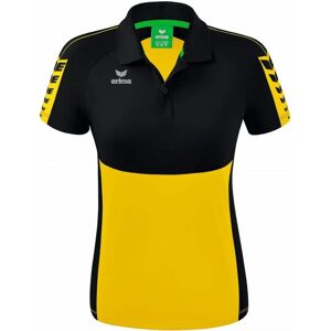 ERIMA Six Wings Polo - Black, Yellow - Sporty Elegant Look ERIMA Six Wings Polo - Black, Yellow - Sporty Elegant Look