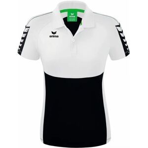 ERIMA Six Wings Poloshirt - Svart/Vit - Sportig och Elegant ERIMA Six Wings Poloshirt - Svart/Vit - Sportig och Elegant