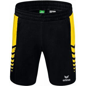 Erima Six Wings Worker Shorts - Negro/Amarillo - Shorts Erima Six Wings Worker Shorts - Negro/Amarillo - Shorts