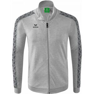 ERIMA Men's Essential Team Tracktop Jacket - XXL - Light Grey Melange/Slate Grey ERIMA Men's Essential Team Tracktop Jacket - XXL - Light Grey Melange/Slate Grey