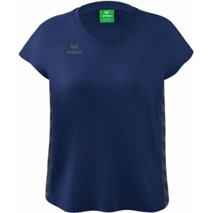 ERIMA Dames Essential Team T-Shirt - blauw - maat 36 - T-Shirt ERIMA Dames Essential Team T-Shirt - blauw - maat 36 - T-Shirt