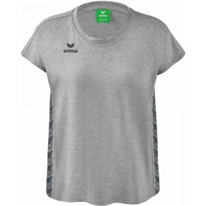 ERIMA Lichtgrijs Melange Slim Fit T-Shirt - Sportkleding ERIMA Lichtgrijs Melange Slim Fit T-Shirt - Sportkleding