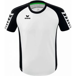 Barnfotbollströja ERIMA Six Wings vit/svart/rosa Barnfotbollströja ERIMA Six Wings vit/svart/rosa