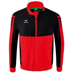 Giacca Presentazione ERIMA SIX WINGS - Rosso/Nero - M Giacca Presentazione ERIMA SIX WINGS - Rosso/Nero - M