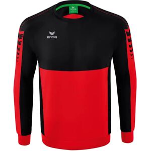 Erima Six Wings Sweatshirt - Red/Black - S Erima Six Wings Sweatshirt - Red/Black - S