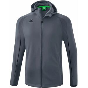 ERIMA Unisex LIGA STAR Training Jacket - Grey/Black ERIMA Unisex LIGA STAR Training Jacket - Grey/Black