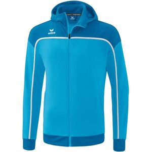 ERIMA Kids Hoodie Training Jacket - Unisex - Blue/White - 140 ERIMA Kids Hoodie Training Jacket - Unisex - Blue/White - 140