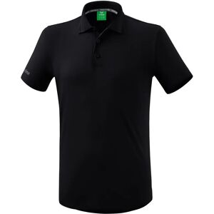 ERIMA Unisex Polo Shirt - 164 - Black - Functional Sportswear ERIMA Unisex Polo Shirt - 164 - Black - Functional Sportswear