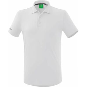 ERIMA Men's Polo Shirt - White - S - Sporty Functional Polo ERIMA Men's Polo Shirt - White - S - Sporty Functional Polo
