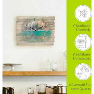 ARTLAND Wasserfall im Wald Nationalpark Wanduhr - Silenziose Quarz- oder Funkuhr - Made in Germany ARTLAND Wasserfall im Wald Nationalpark Wanduhr - Silenziose Quarz- oder Funkuhr - Made in Germany