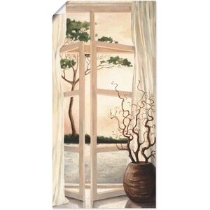 ARTland - Fensterbild Toskanischer Sonnenuntergang - Beige - 20x40 cm - Wall art ARTland - Fensterbild Toskanischer Sonnenuntergang - Beige - 20x40 cm - Wall art