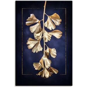 ARTLAND Goldener Gingko Wandbild - Leinwand, Aluminium, Vinyl - Deutschland ARTLAND Goldener Gingko Wandbild - Leinwand, Aluminium, Vinyl - Deutschland