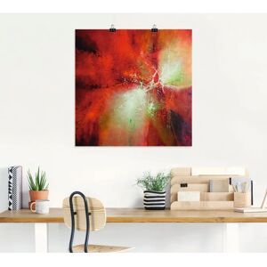 ARTLAND - Energie - Rot - 50x50 cm - Wall art ARTLAND - Energie - Rot - 50x50 cm - Wall art