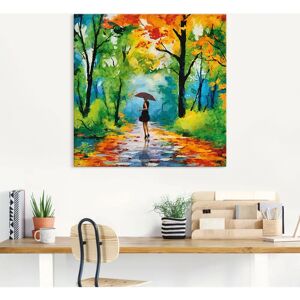 ARTLAND Herbstspaziergang Wandbild - Leinwand, Alu, Poster ARTLAND Herbstspaziergang Wandbild - Leinwand, Alu, Poster