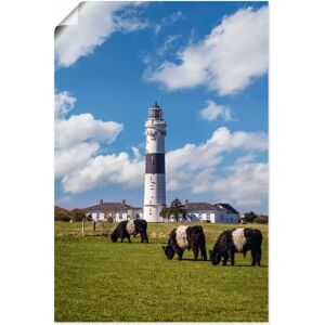 ARTLAND - Leuchtturm Kampen Sylt - Blue - Wall Art ARTLAND - Leuchtturm Kampen Sylt - Blue - Wall Art