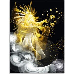 ARTLAND Goldener Schutzengel Wandbild - Fantasy, 45x60cm, Gold ARTLAND Goldener Schutzengel Wandbild - Fantasy, 45x60cm, Gold