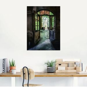 ARTLAND Lost Place - alte Tür Fenster Wandbild - Bunt - 60x80cm ARTLAND Lost Place - alte Tür Fenster Wandbild - Bunt - 60x80cm
