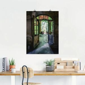ARTLAND - Lost Place - alte Tür Fenster - 45x60 cm - Wandkunst ARTLAND - Lost Place - alte Tür Fenster - 45x60 cm - Wandkunst
