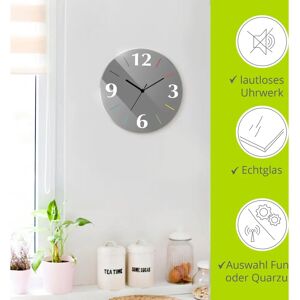 ARTLAND Trendfarben Wanduhr - Bunt - 30cm x 30cm - Hergestellt in Deutschland ARTLAND Trendfarben Wanduhr - Bunt - 30cm x 30cm - Hergestellt in Deutschland