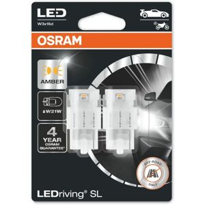 Ampoule LED OSRAM W21W Ambre - Ampoule auto - Publicité Ampoule LED OSRAM W21W Ambre - Ampoule auto - Publicité