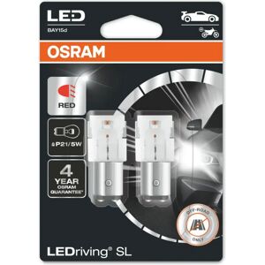 Ampoule LED P21/5W Rouge - Remplacement auto - Publicité Ampoule LED P21/5W Rouge - Remplacement auto - Publicité