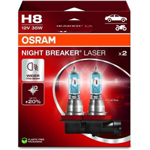 OSRAM Night Breaker Laser H8 Headlight Bulb - Headlight Bulb OSRAM Night Breaker Laser H8 Headlight Bulb - Headlight Bulb