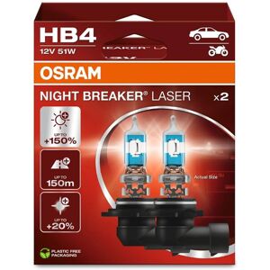 OSRAM Night Breaker Laser HB4 Headlight Bulb - Headlight Bulb OSRAM Night Breaker Laser HB4 Headlight Bulb - Headlight Bulb
