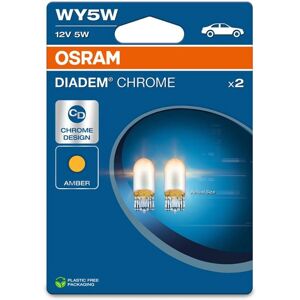 Ampoule Osram Diadem Chrome Wy5w - Feux de signalisation - Publicité Ampoule Osram Diadem Chrome Wy5w - Feux de signalisation - Publicité