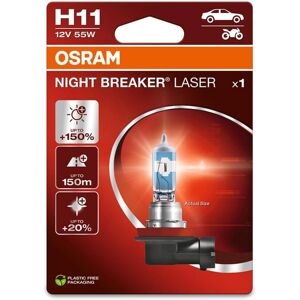 Osram H11 Laser Headlight Bulb - Up to 150% Brightness Osram H11 Laser Headlight Bulb - Up to 150% Brightness