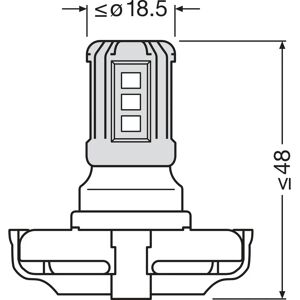 OSRAM 5201DWP-1BL LED Car Light Bulb OSRAM 5201DWP-1BL LED Car Light Bulb